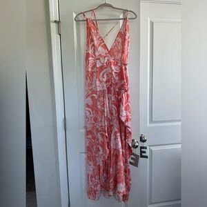Free People Coral Maxi Dress